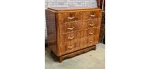 commode plaquage meuble a tiroir  art deco 1925 a 40   ,,,,h