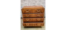 commode plaquage meuble a tiroir  art deco 1925 a 40   ,,,,h