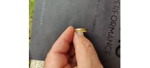 Bague alliance homme or 18 carats taille 60 - 61 et 3,2 gr