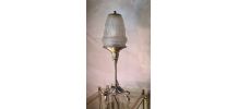 lampe  tripode art nouveau signé rolland paris  style muller