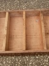Casier en bois atelier , vintage