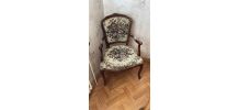 Fauteuil style voltaire
