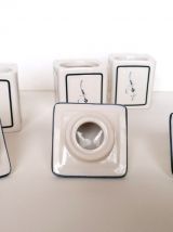3 pots à épices Villeroy et Boch 
