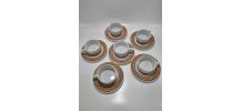 Set de 6 tasses vintage