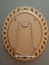 Miroir ovale SYROCO 1965 usa, vintage 