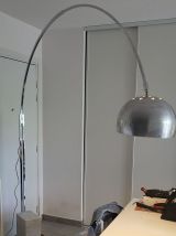 Lampadaire arc pied en marbre