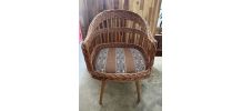 Fauteuil adulte rotin
