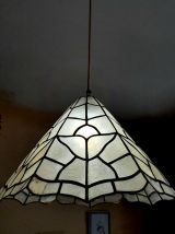 Suspension nacre art déco 