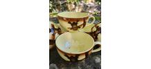 6 grosses tasses Badonviller 
