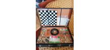 valise malette de jeu de societe vintage 