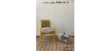 Fauteuil Jaune Africa