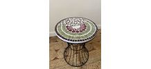 Table Basse Métal Mosaïque