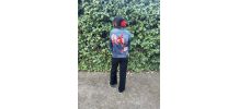Veste Jean Fleurs Papillons