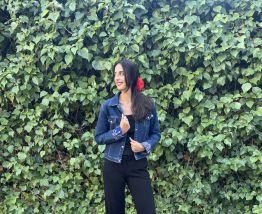 Veste Jean Feuilles dorées