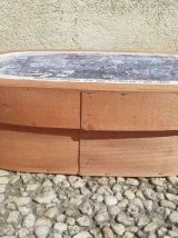 boite  madeleine ,édition speciale 500 exemplaires, bois , v