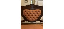 Charmante petite banquette ancienne-solide