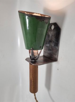 Baladeuse en tôle émaillée