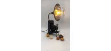 Lampe industrielle, Detournement d'objet
