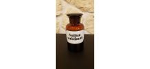 Flacon apothicaire ambré Sulfur Sublimat