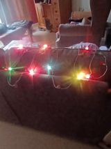 Noël guirlande lumineuse vintage Années 60 à 50 ampoules 