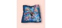 Foulard carré en soie / thai silk