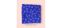Foulard à motif floral 