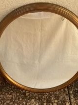 Miroir plateau rond  , vintage