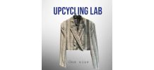 Vintage cropped blazer upcycled