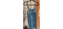 Mini robe versace jeans leopard vintage 