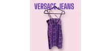 Mini dress Versace jeans leopard 