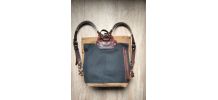 Sac de luxe made in France Bleu de Chauffe et Bonne Gueule