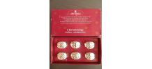 ronds de serviettes plaqué argent , vintage