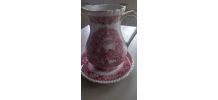 Pots a lait et assiette porcelaine Anglaise 