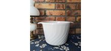 Cache pot en céramique Waves avec anses pour magnifier vos p