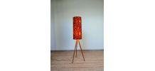 Lampadaire tripode vintage design scandinave