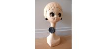 2 bandeaux fleur pour cheveux