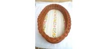Corbeille a pain , osier, rotin , vintage
