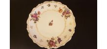 Service fleuri porcelaine de Limoges