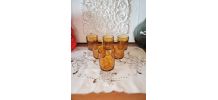 Ensemble de 6 verres à vin teinte ambrée Suède LUMINARC