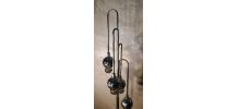 lampadaire chromée space age,   dans le style   reggiani  ,R