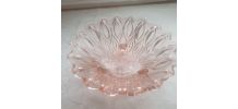Coupe vintage en verre moulé 