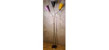lampadaire 1950 a 60  style lidokov  ,  trois branches laito