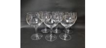Set de 6 verres à pied
