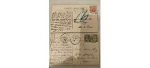 Lot carte postale St Symphorien Sur Coise. 1906 et 1907