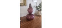 Vase en verre soufflé scandinave 