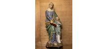 Vierge à l'enfant Sainte Anne et la Vierge Marie