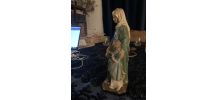 Vierge à l'enfant Sainte Anne et la Vierge Marie