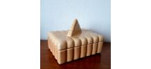 Boîte à gâteaux en céramique vintage 