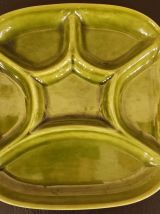 6 assiettes à fondue carrées Boch La Louvière