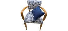4 fauteuils Bridge art-deco